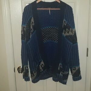 Free People  oversized sweatshirt.  Size M.